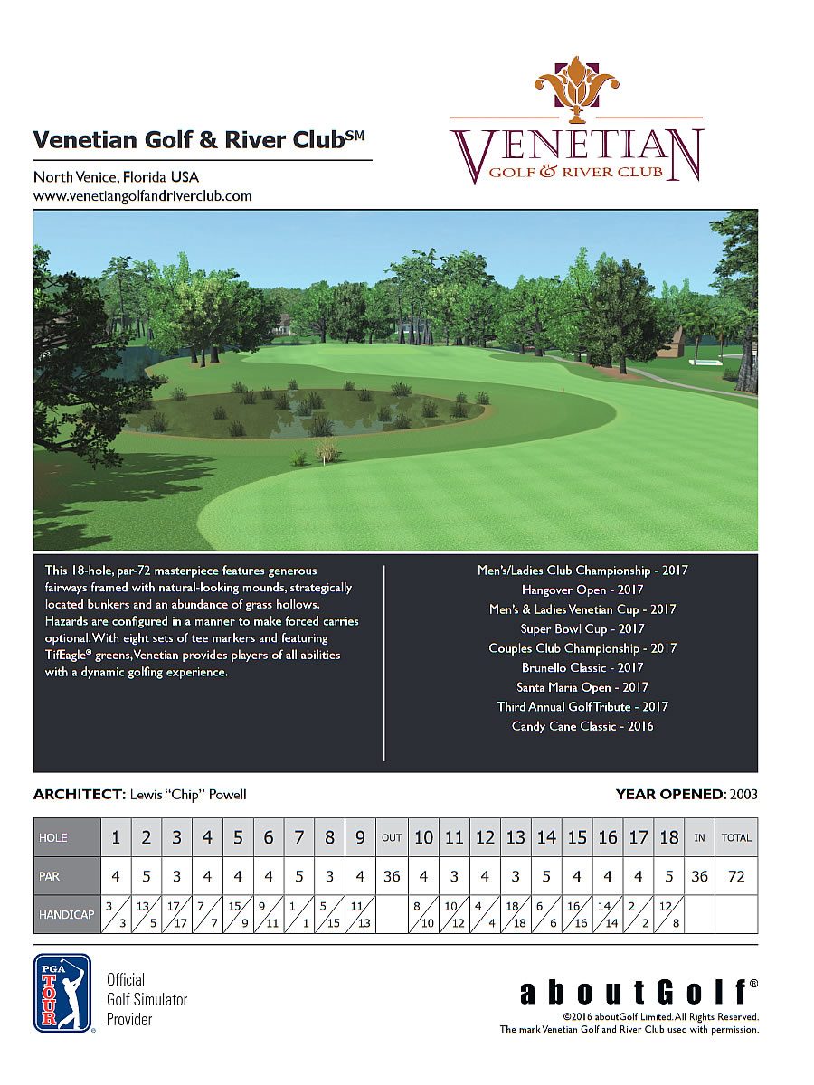 Venetian Golf & River Club